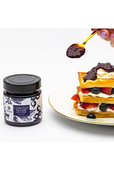 Aronia Charlottenburg Dulceață de coacăze negre 200g ECO (RO-ECO-029)