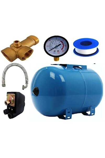 Heber Kit accesorii hidrofor, vas expansiune 50L Heber®, otel, presostat, IP44, membrana interschimbabila