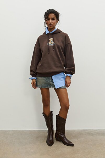 Stradivarius Graphic print hoodie