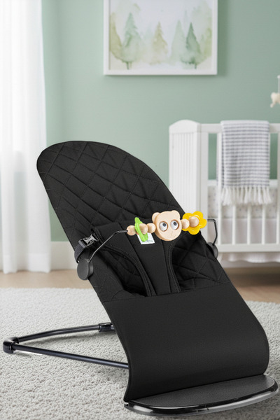ATLAS BABY&CHILD Softino Ahşap Oyuncaklı Ana Kucağı Katlanabilr Ve Kolay Taşı...