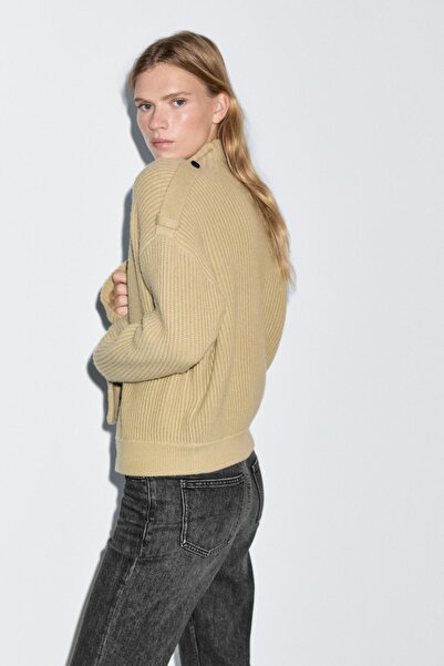 Massimo Dutti Yüksek bel bootcut jean