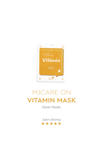 Mjcare On Vitamin Mask - Vitamin Face Mask 20-Pack