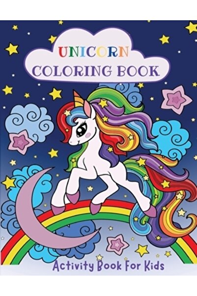 INDEPENDENT CAT Unicorn Coloring Book