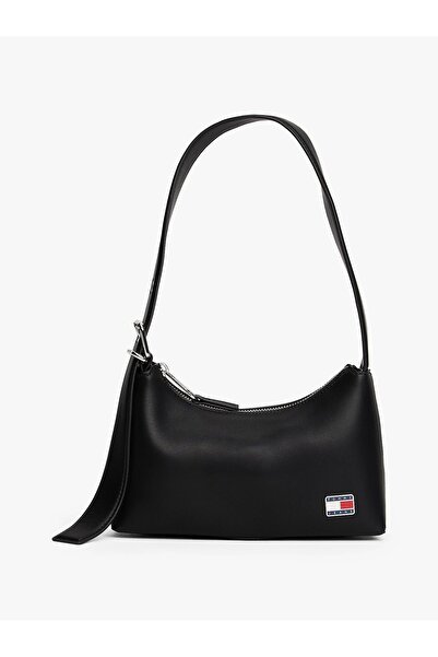 Tommy Jeans Tjw Cool Shoulder Women's Black Shoulder Bag Aw0Aw17873Bds