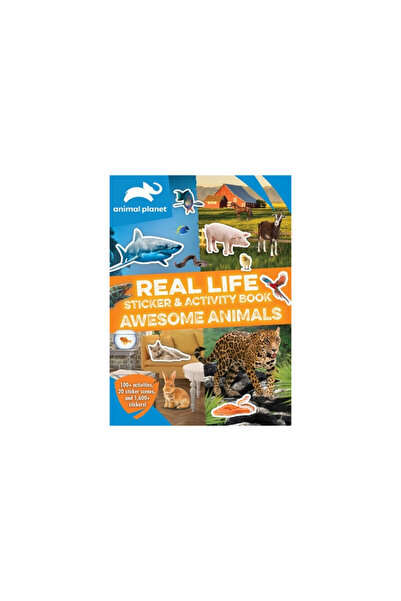 Silver Dolphin Books Animal Planet: Real Life Sticker and Activity Book: Awes...