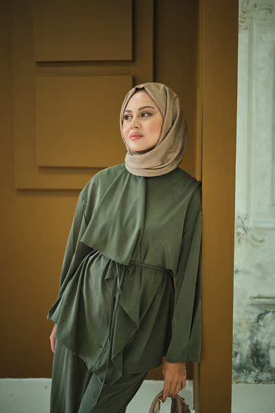 LOCCO Women's Shoulder Pad Suit Green