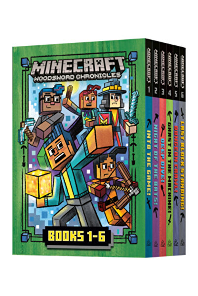 Random House Minecraft Woodsword Chronicles: The Complete Series: Books 1-6 (...