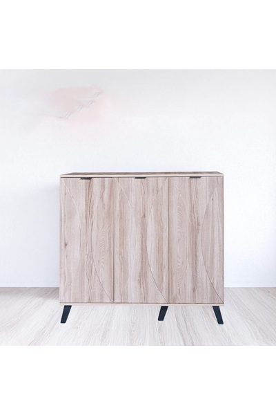 DEC22 120 cm 3-door shoe cabinet