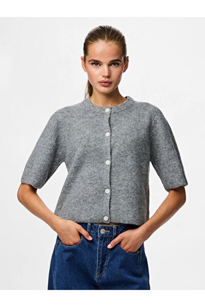 PIECES Strickjacke PCSILLY Kurzarm