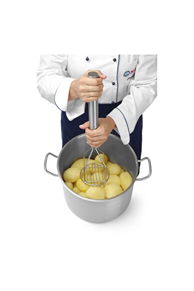 HENDI Potato Masher ø118x(H)306 mm Stainless Steel