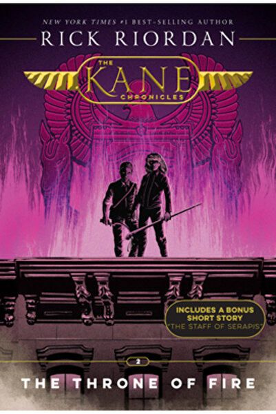 Disney-Hyperion The Kane Chronicles, Book Two the Throne of Fire (New Cover)