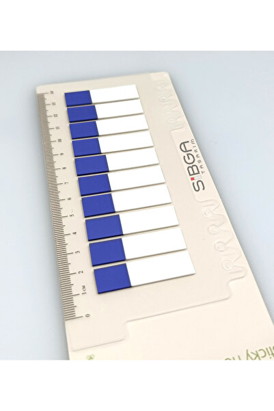 sibga tasarım Transparent Purple Half Postit Post-It Post It. Book Mark Bookmark Post-It Sticker 200 Sheets