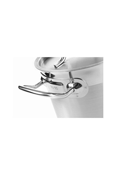 HENDI Cratita cu capac 1,5 Lit, 16 cm diametru x 7,5 cm inaltime, inox, gama ...