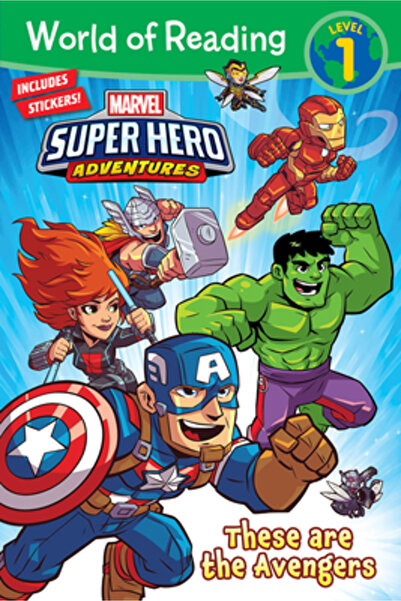 Marvel Comics World of Reading Marvel Super Hero Adventures: These Are the Avengers (Level 1)