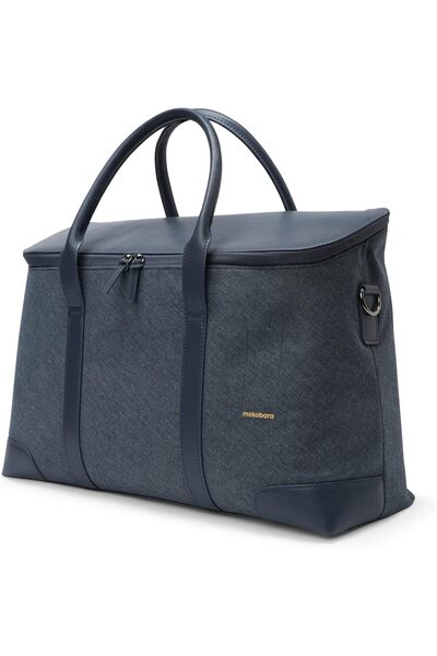 MOKOBARA حقيبة دافل الكابينة | حقيبة سفر مقاومة للماء مصنوعة من الجلد النباتي...