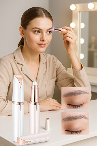 esy teknoloji Taşınabilir Yüz Epilatörü – Kaş ve Bıyık Tüy Alma Aleti