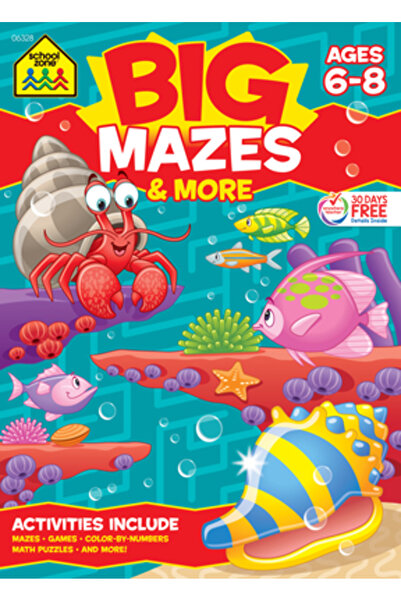 School Zone Big Mazes & More