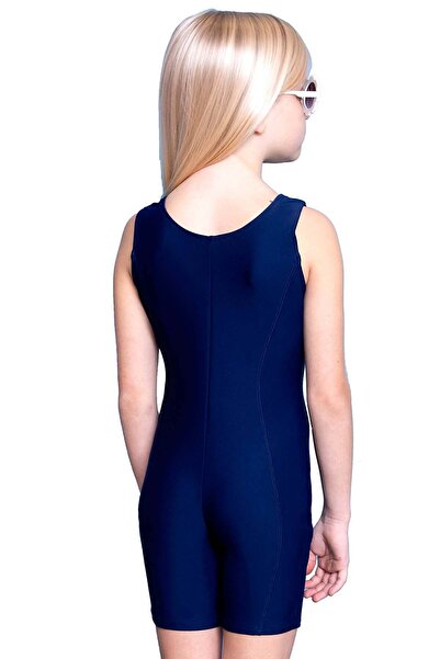 Coega Sunwear Girls Kids Swim Shortie - Navy