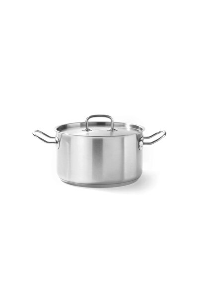 HENDI Professional Pot with Lid, 15L, Stainless Steel, Kitchen Line