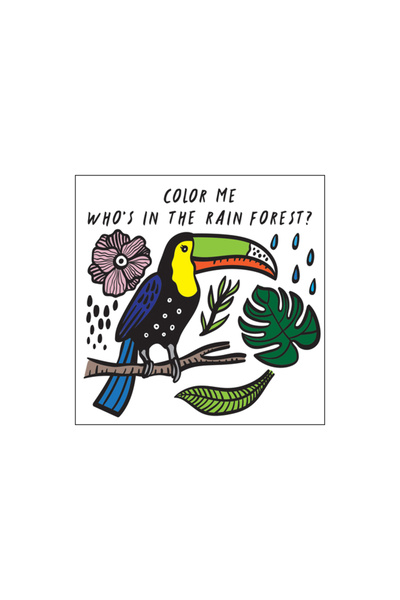 Qeb Pub Color Me: Who's in the Rain Forest?