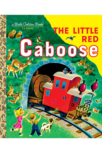 GOLDEN BOOKS The Little Red Caboose