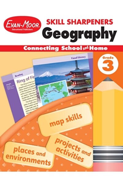 Evan-Moor Educ Publ Skill Sharpeners Geography, Grade 3