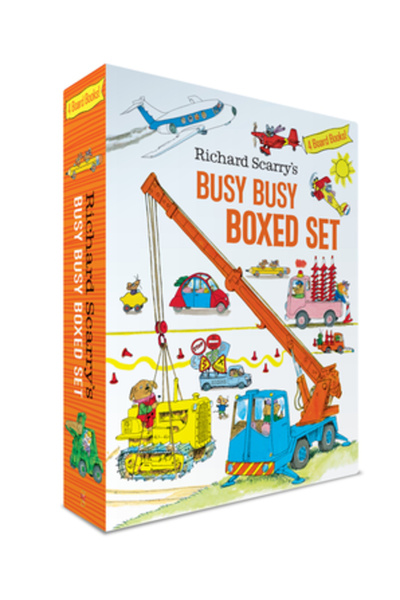 Golden Books Pub Co Inc Richard Scarry's Busy Busy Boxed Set