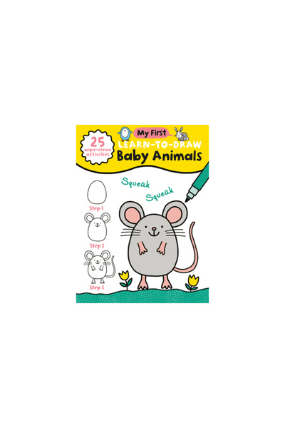 Sourcebooks Wonderland My First Learn-To-Draw: Baby Animals