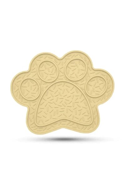 OEM Covoras hranire lenta animale, in forma de labuta, Galben