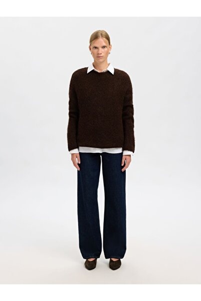Selected Femme Pullover Wollmix
