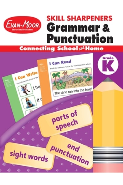 Evan-Moor Educ Publ Skill Sharpeners Grammar and Punctuation, Grade K