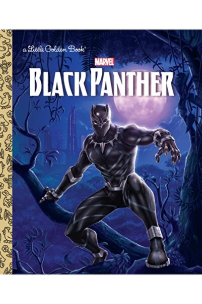 Golden Books Pub Co Inc Black Panther Little Golden Book (Marvel: Black Panther)