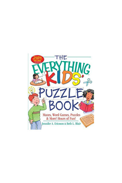 Adams Media Corporation The Everything Kids' Puzzle Book: Mazes, Word Games, ...
