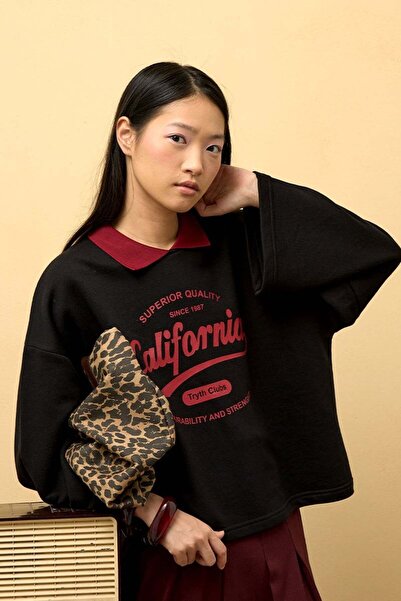 Ceylan Otantik Black Collar 3-Strap Bodysuit