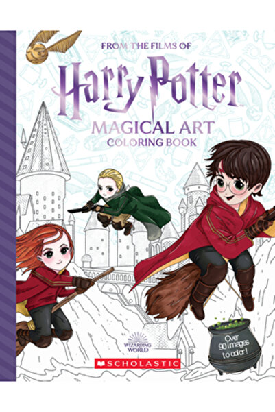 Scholastic Harry Potter: Magical Art Coloring Book