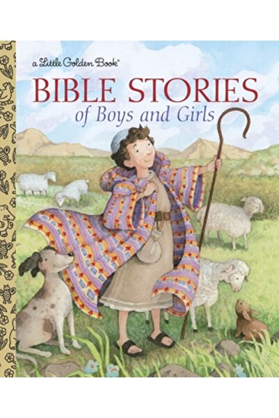 GOLDEN BOOKS Bible Stories of Boys and Girls