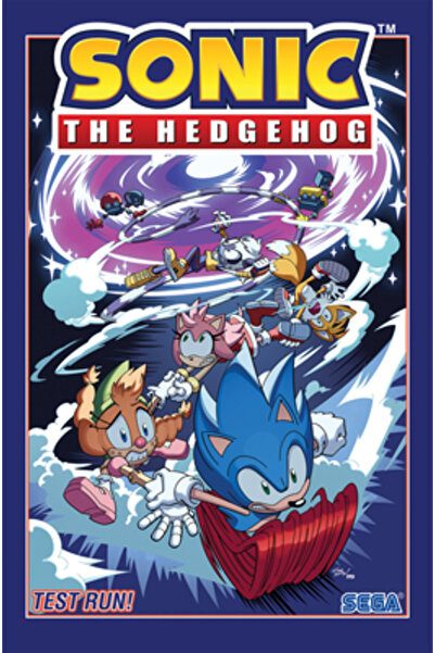 Idea & Design Works Llc Sonic the Hedgehog, Vol. 10: Test Run!