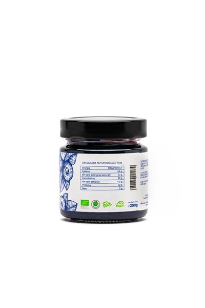 Aronia Charlottenburg Dulceață de afine 200g ECO (RO-ECO-029)