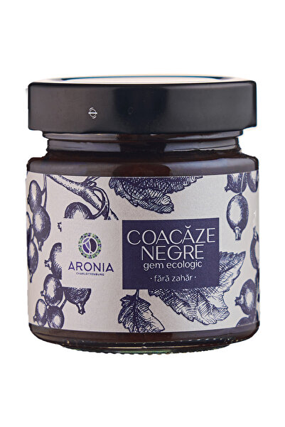 Aronia Charlottenburg Dulceață de coacăze negre 200g (RO--029)