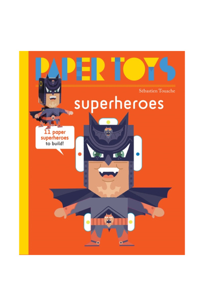 Gingko Pr Inc Super Heroes: 11 Paper Monsters to Build