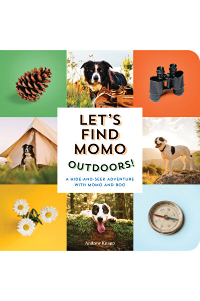 Quirk Books Let's Find Momo Outdoors!: A Hide and Seek Adventure with Momo and Boo