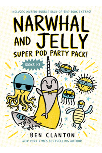 Tundra Books Inc Narwhal and Jelly: Super Pod Party Pack! (Paperback Books 1 & 2)