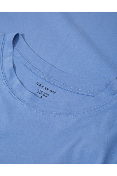 Marks & Spencer Saf Pamuklu Uzun Kollu T-Shirt