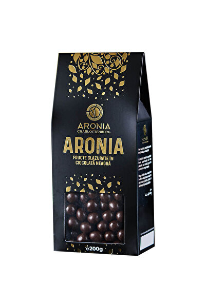 Aronia Charlottenburg Fructe de aronia glazurate cu ciocolată, 200g
