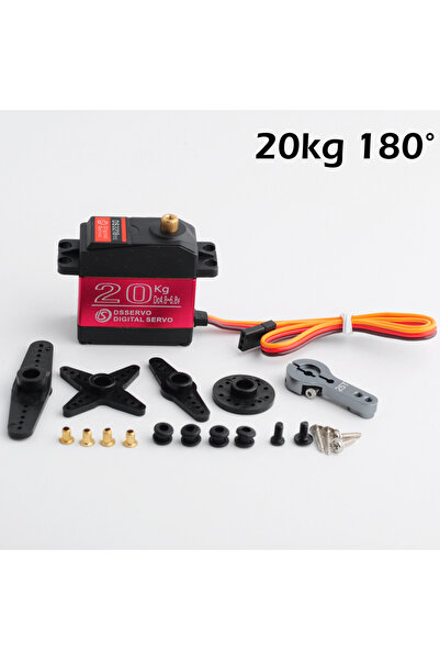 choice2 DS3218 سيرفو مقاوم للماء 180 درجة 20/25/30/35/40/45/60/80/150 كجم ديج...