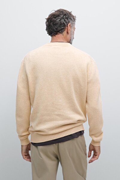 Massimo Dutti Yün karışımlı bisiklet yaka kazak