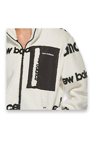 New Balance Unc3358 Nb Lifestyle Unisex Sweat Fleece Λευκό Unisex Ζακέτα