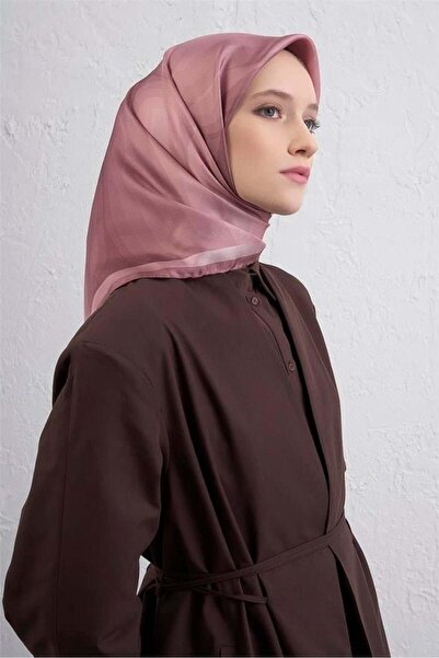 Armine Φουλάρι Sura Pure Silk 9402 - 05 Πούδρα με μικτό σχέδιο