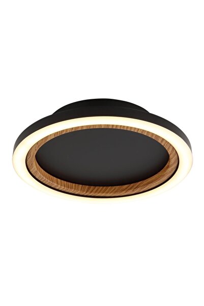 Globo Lighting Lampă de tavan LED Dakari, 12W, 490lm, lumină caldă 3000K, met...