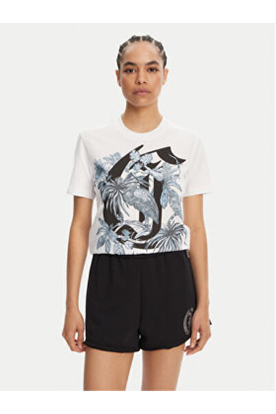 Just Cavalli Women's T-Shirt 78PAHT04 CJ500 Multicolor